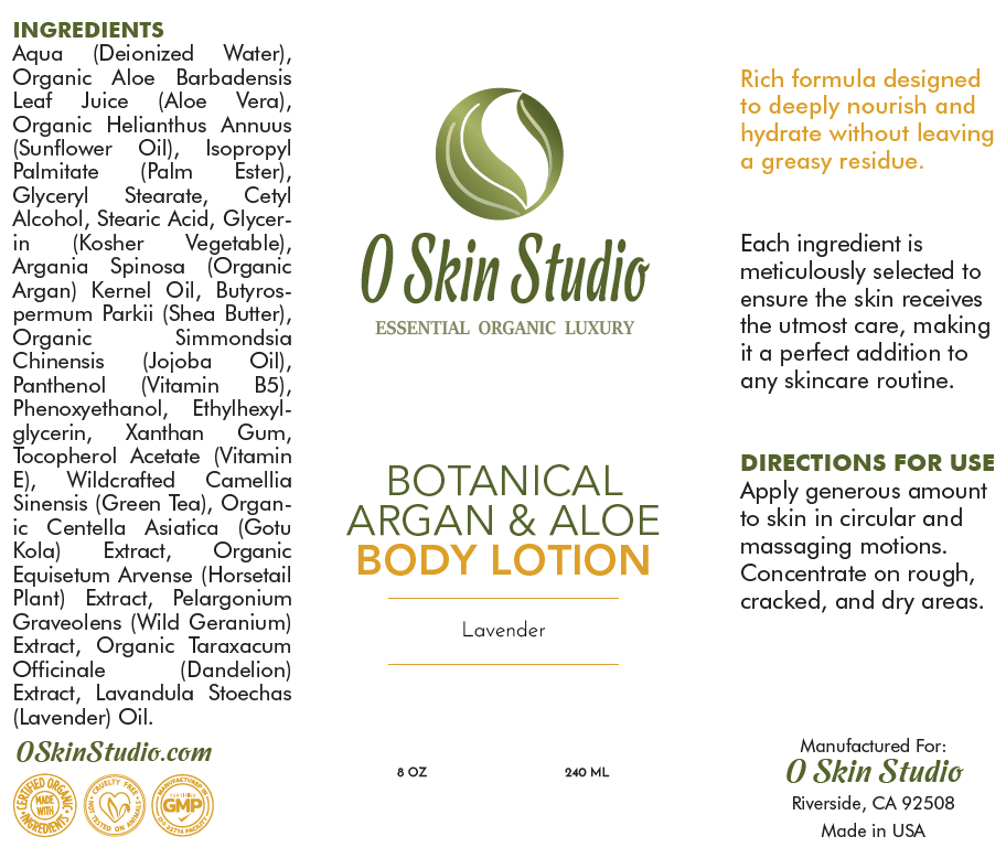 Botanical Argan & Aloe Body Lotion