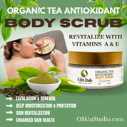 Organic Tea Antioxidant Body Scrub