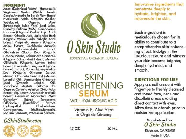 Skin Brightening Serum with Hyaluronic Acid